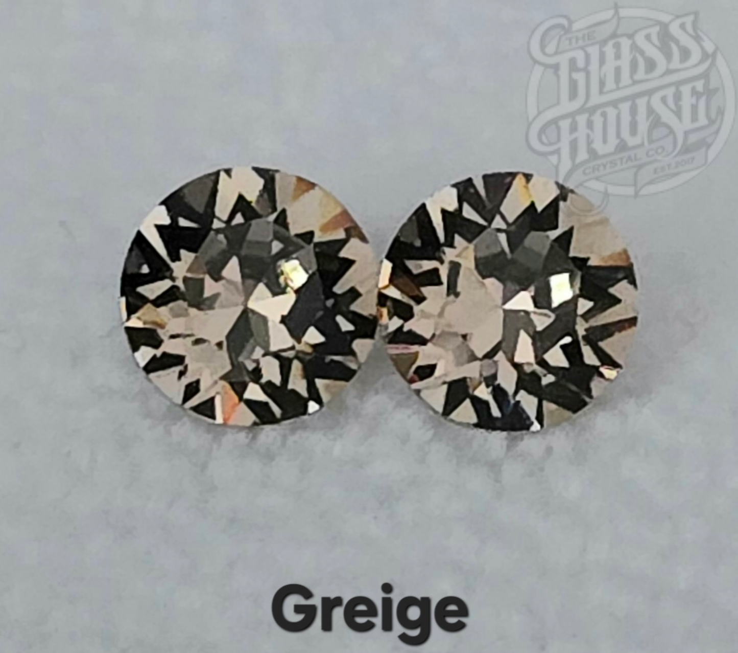 6mm Shiny Silver Solitaire Earrings