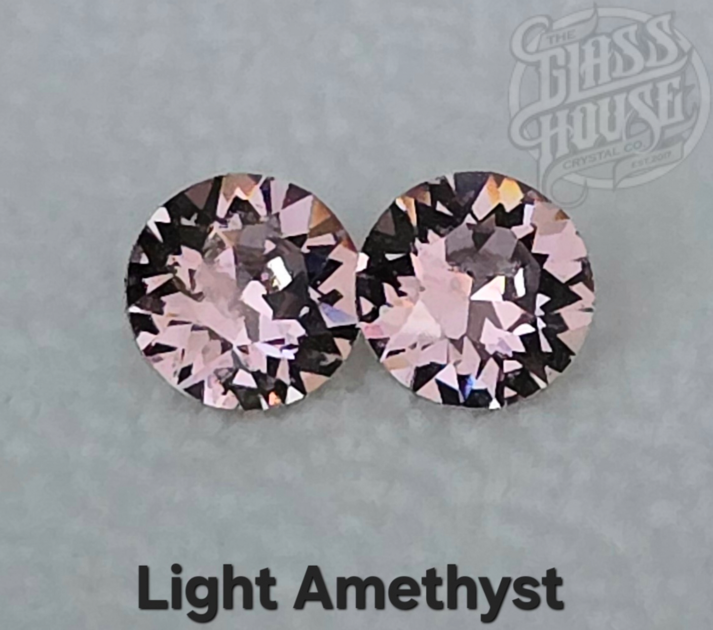 6mm Shiny Silver Solitaire Earrings