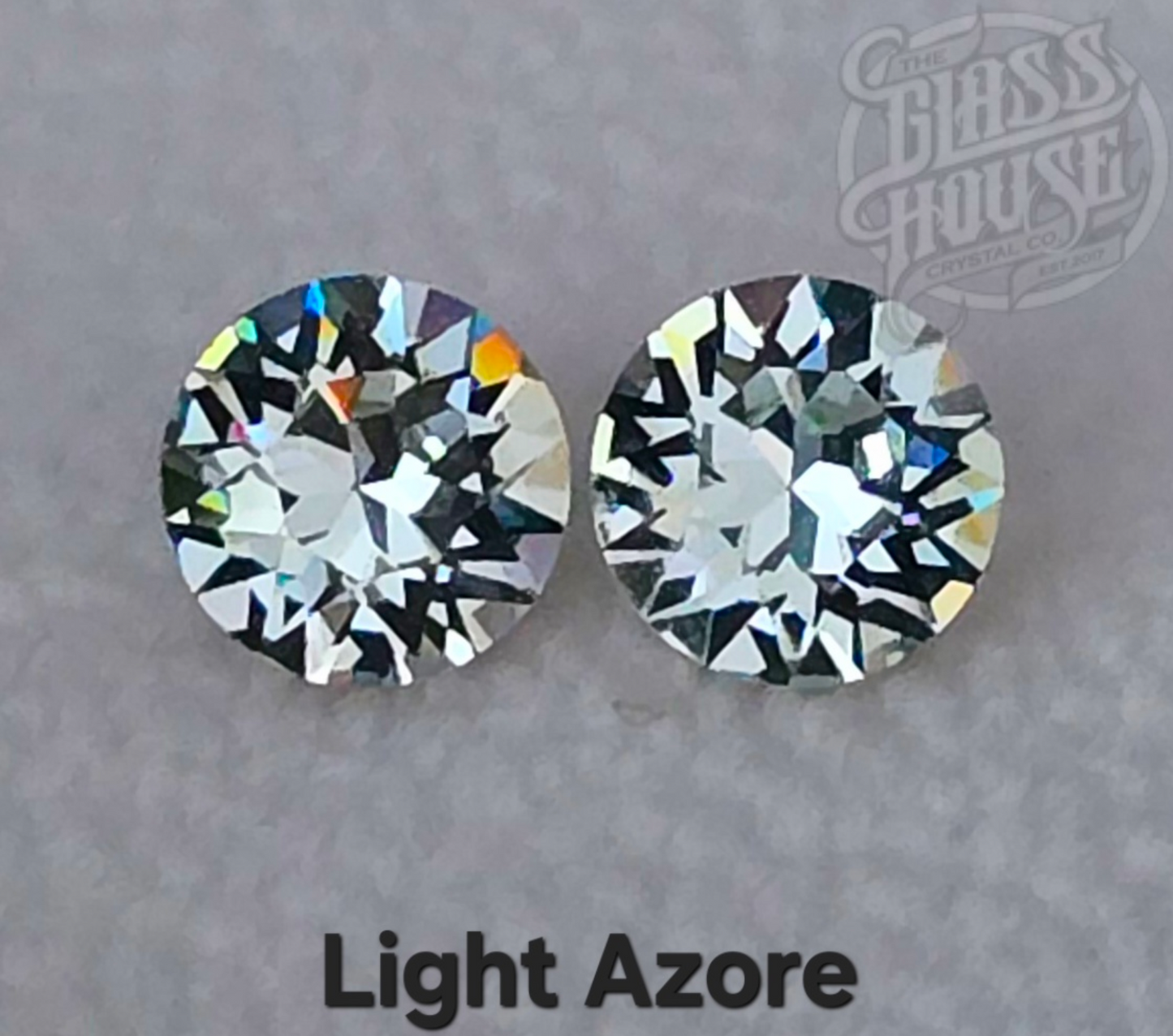6mm Shiny Silver Solitaire Earrings