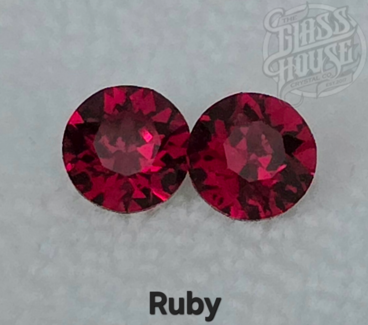 6mm Shiny Silver Solitaire Earrings