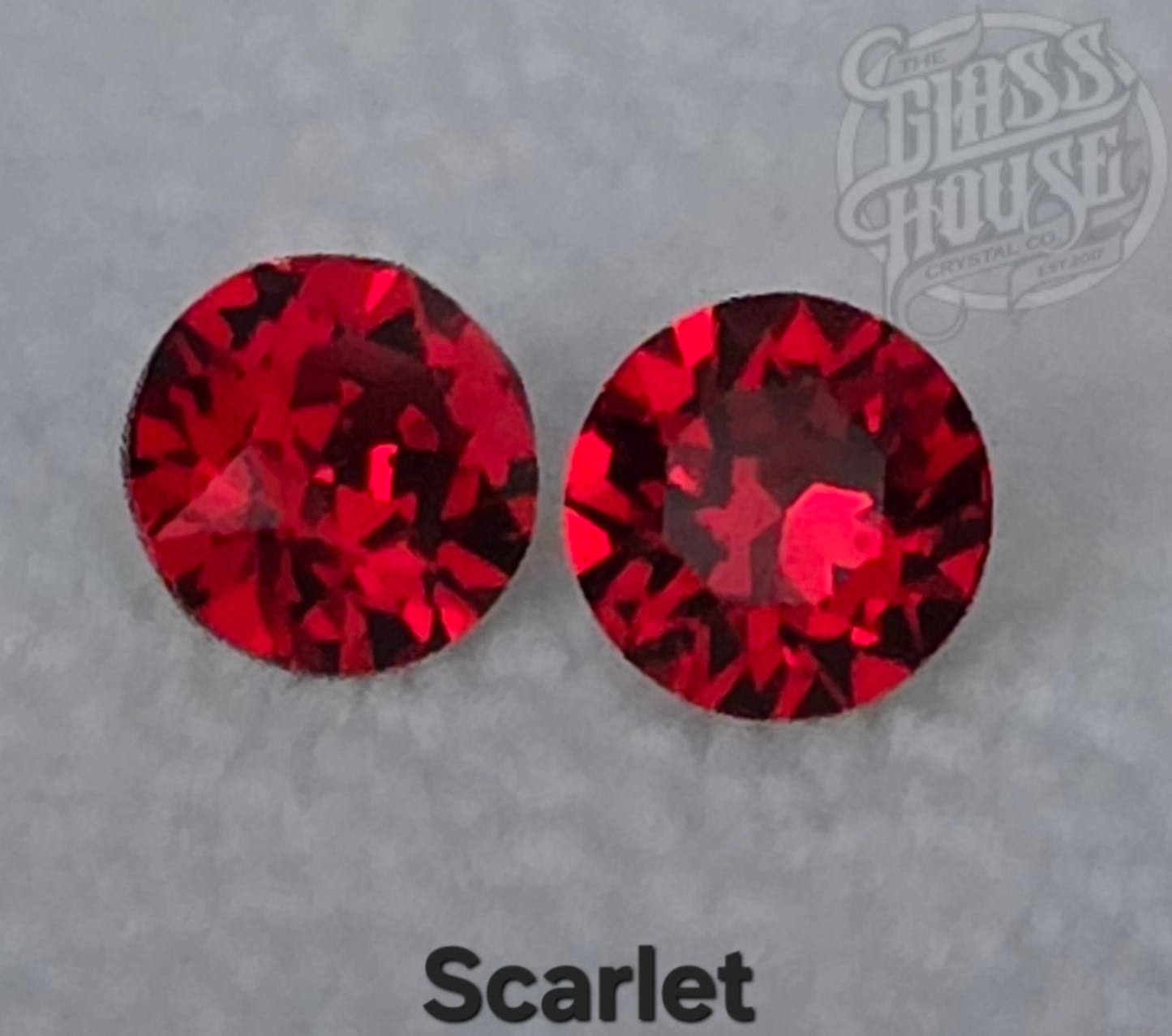 6mm Shiny Silver Solitaire Earrings