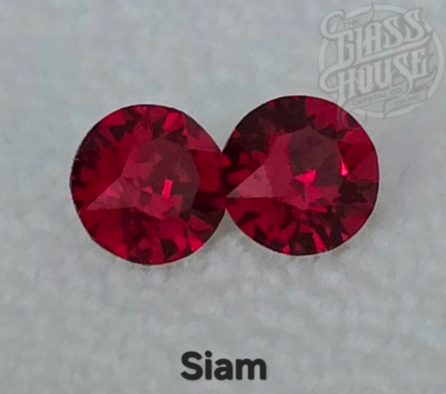 6mm Shiny Silver Solitaire Earrings