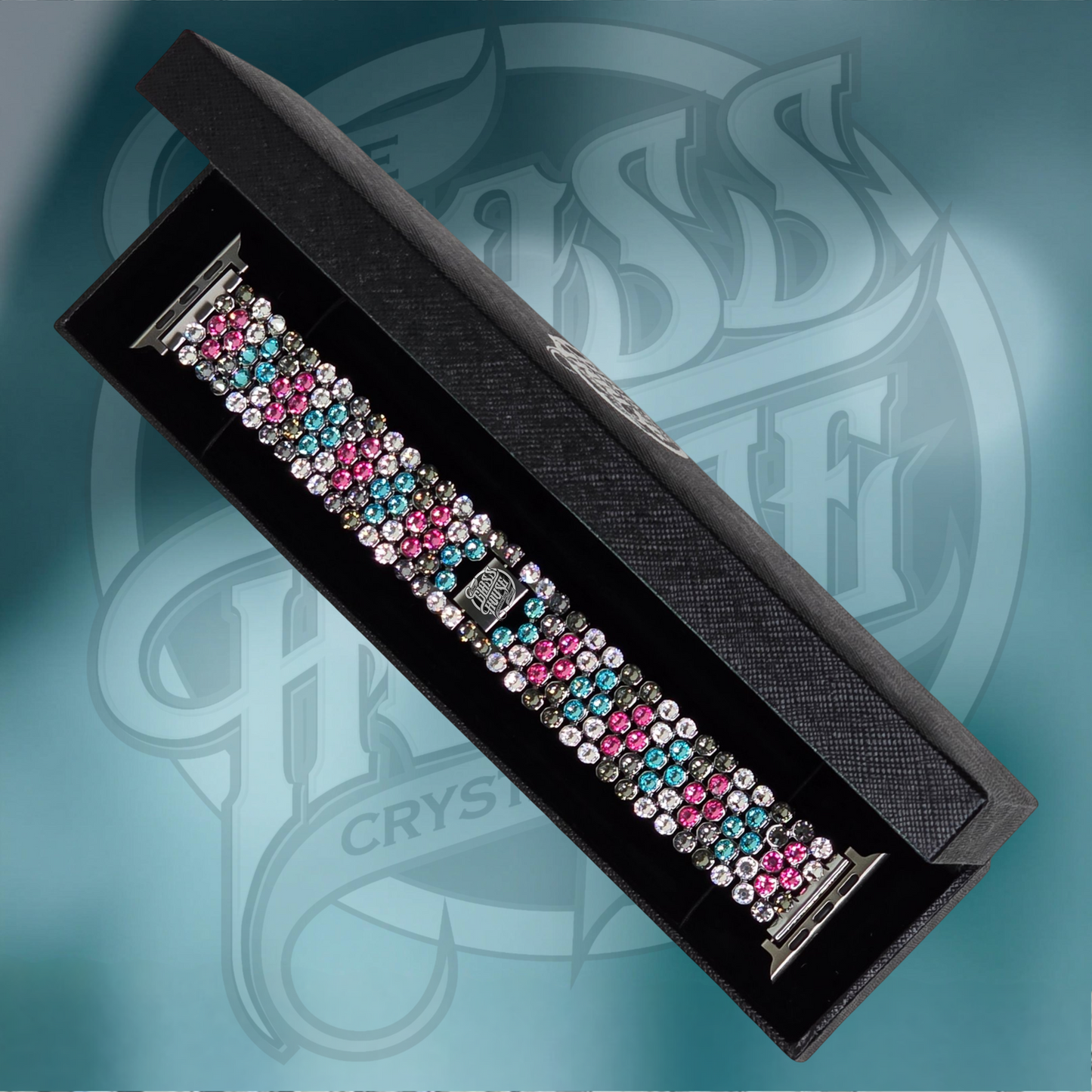 Designer Collection - Pink & Turquoise Argyle