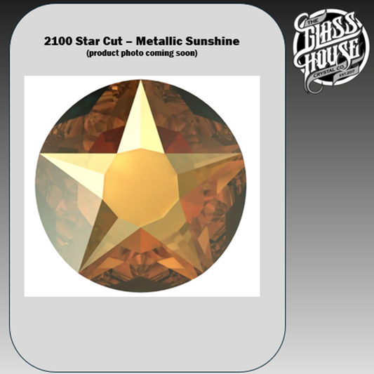 2100 Star Cut - Metallic Sunshine