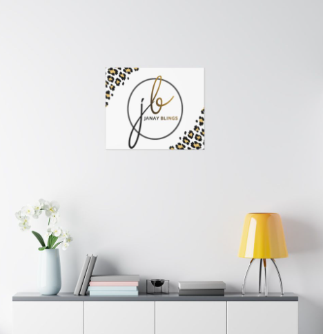Custom 24 x 20 Bling Base Canvas